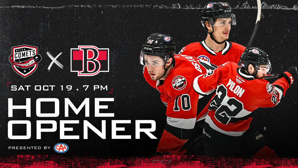 Parking Belleville Senators at Utica Comets