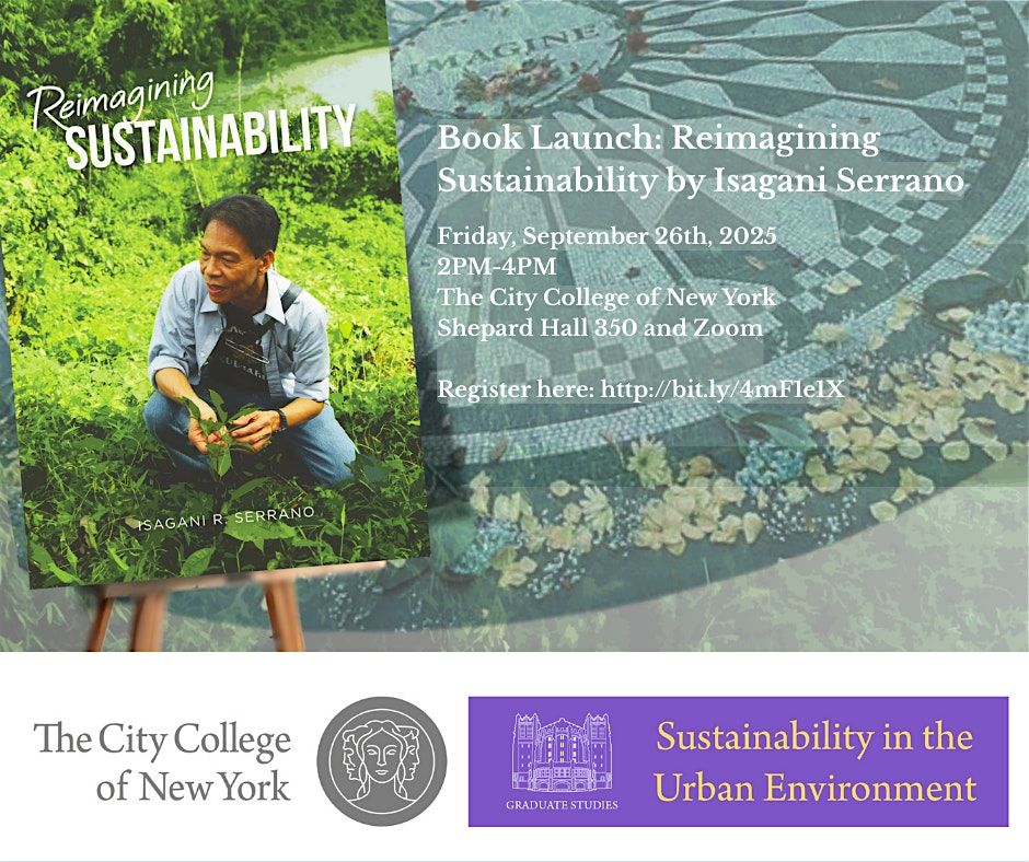 Book Launch: Reimagining Sustainability by Isagani Serrano