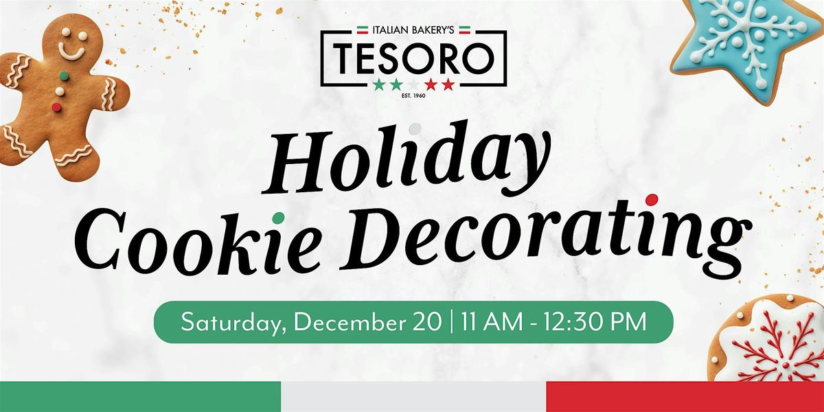 Holiday Cookie Decorating