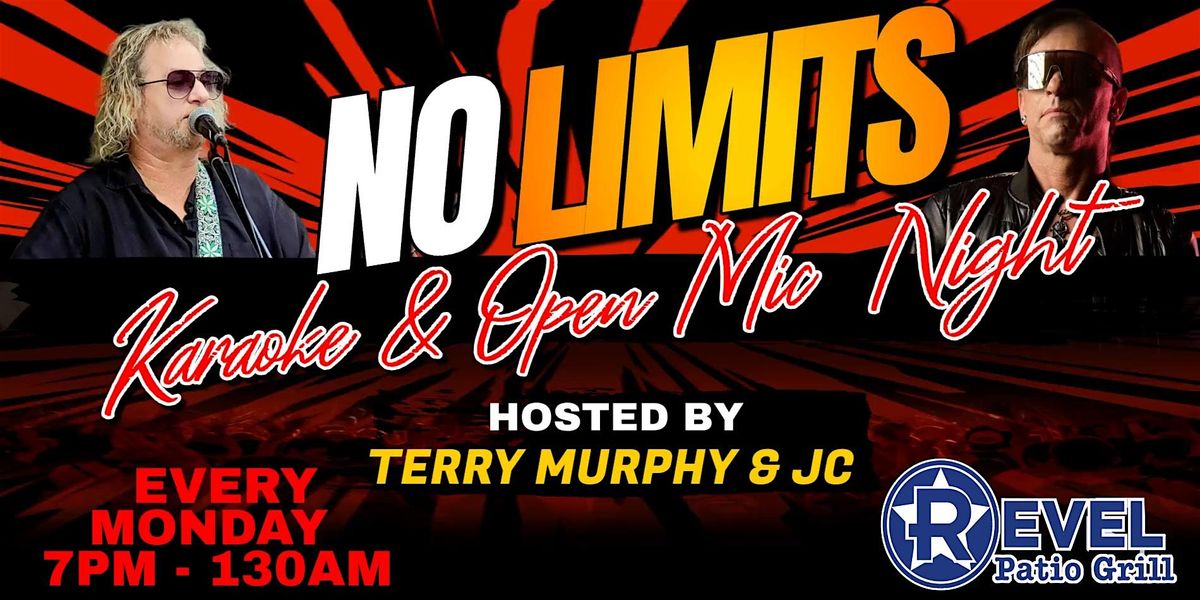 NO LIMITS Karaoke & Open Mic Night!