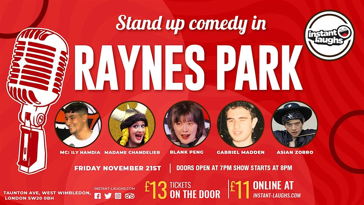 Stand up comedy in Raynes Park