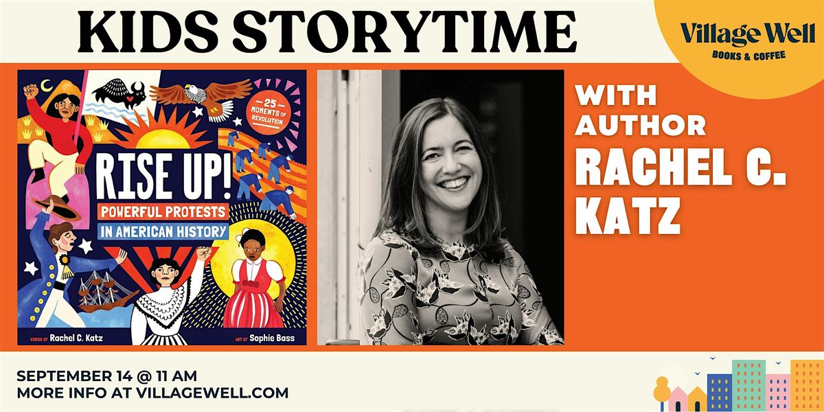 Kids Storytime w\/ Rachel C Katz