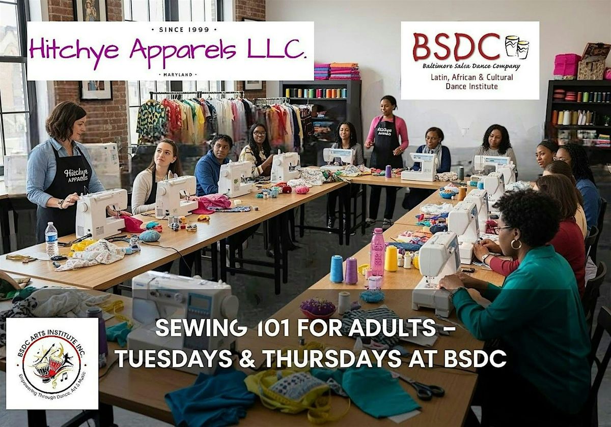 Sewing lessons for Adults\/Teens! Tuesdays & Thursdays!