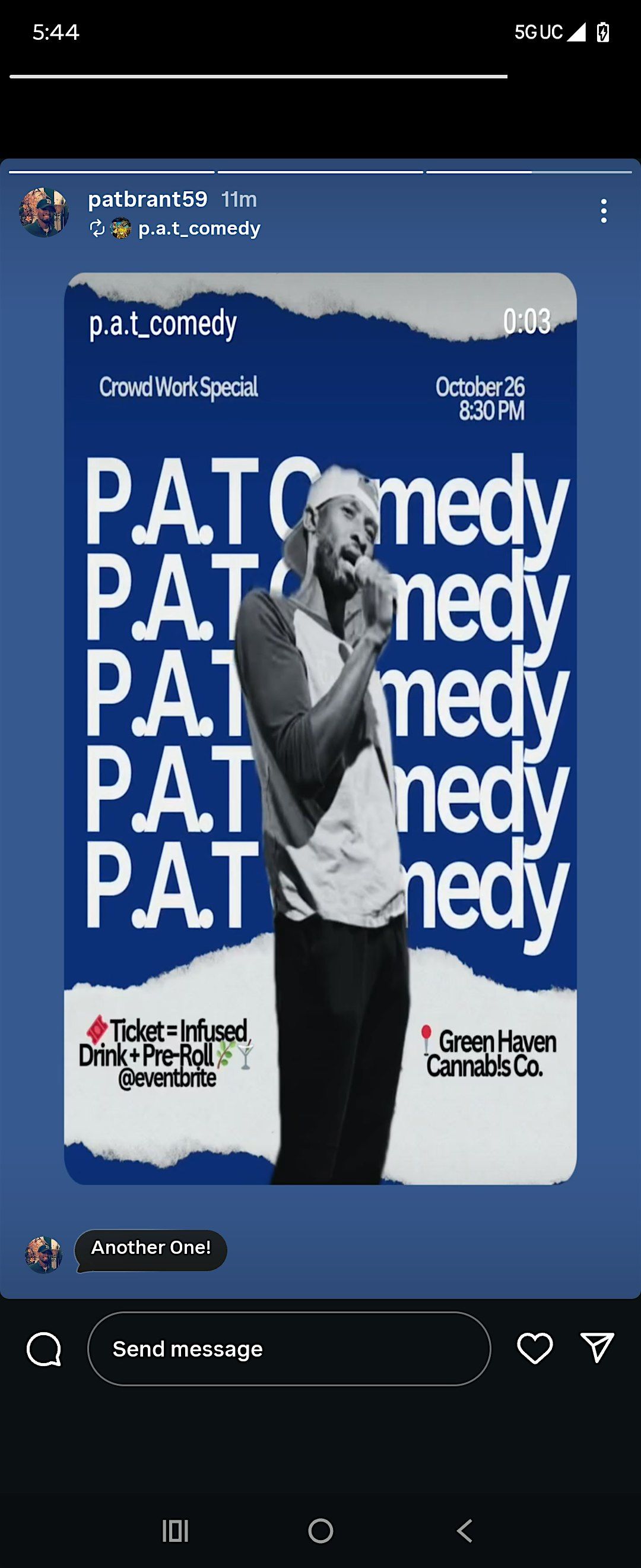 Comedy Crowd Work at Green Haven