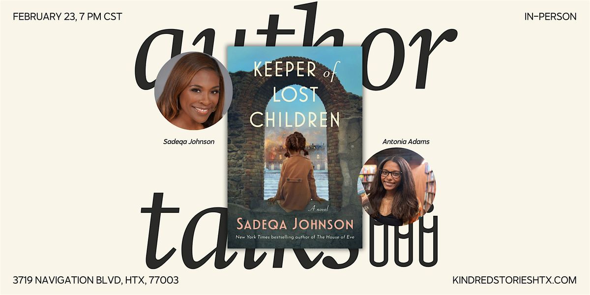Keeper of Lost Children with Sadeqa Johnson