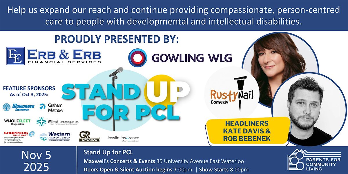 Stand Up for PCL - Comedy Event 2025