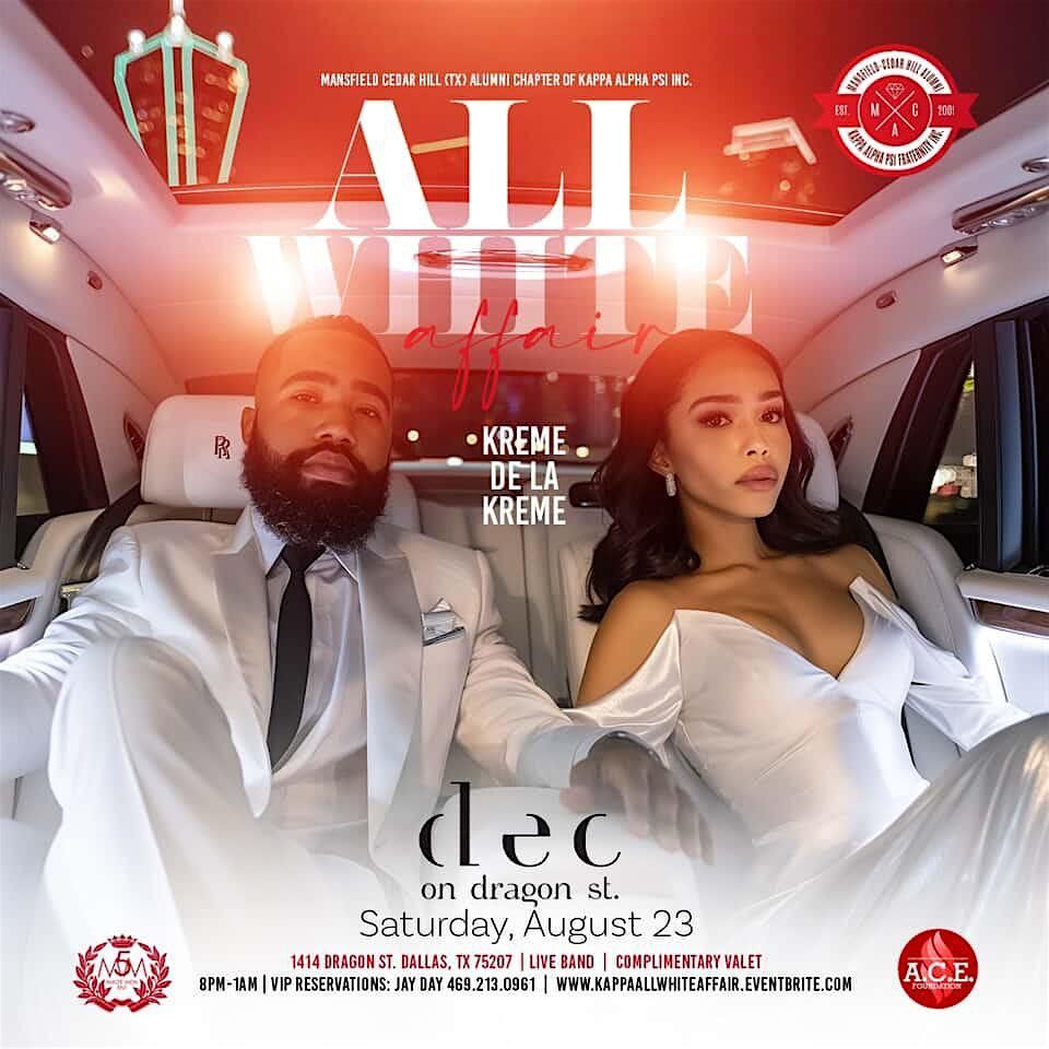 Kreme de la Kreme VI: A Rooftop Affair in All White, by Kappa Alpha Psi\u2666\ufe0f