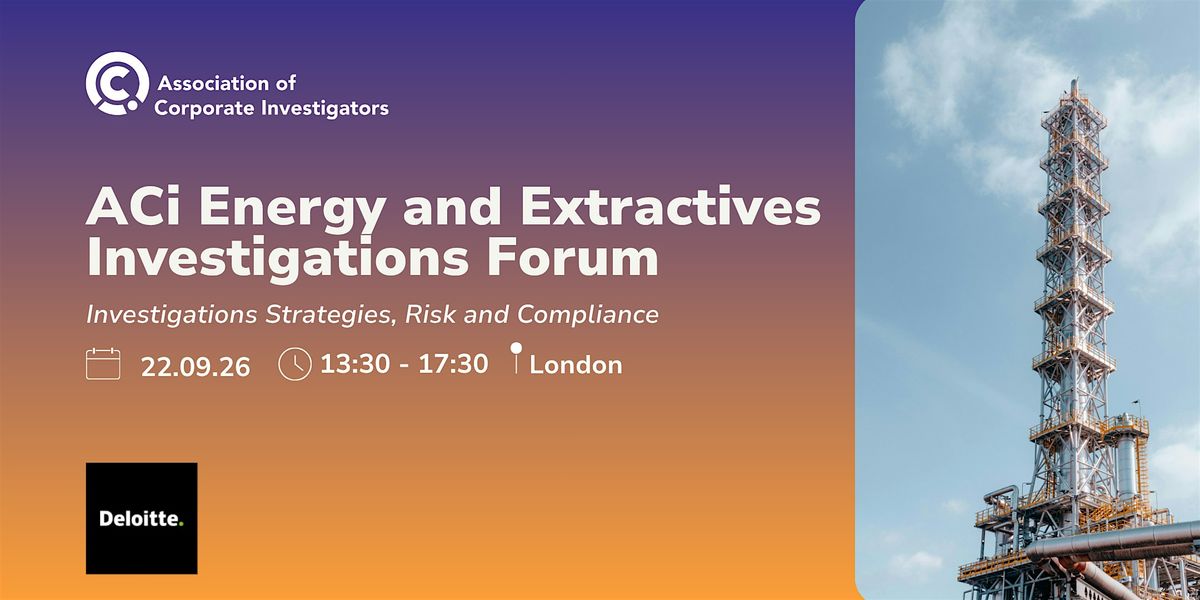 ACi Energy, Extractives Investigations Forum
