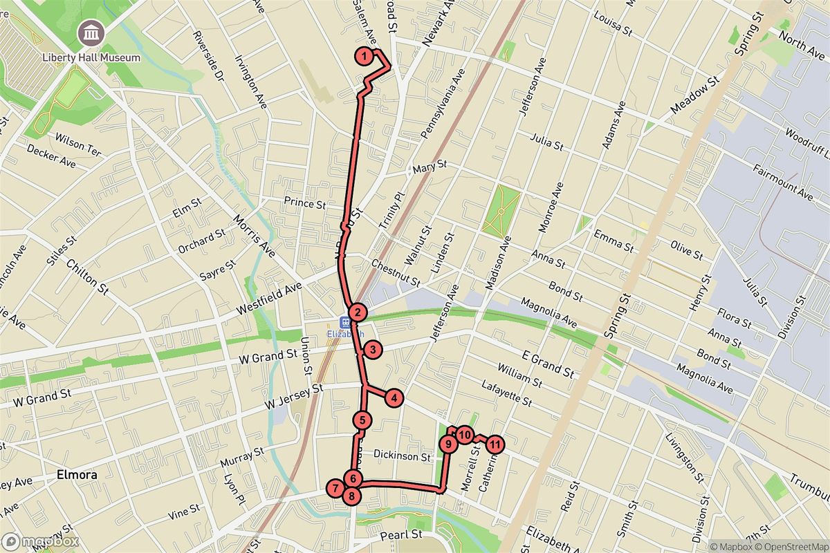 Elizabeth Audio Tour: Mansions, Monuments & Timeless Stories