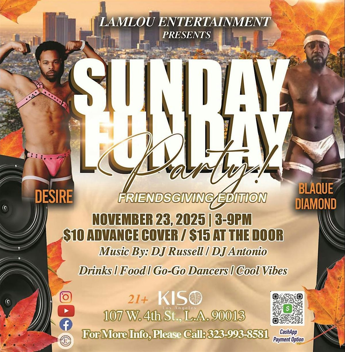 Sunday Funday Party - Friendsgiving Edition