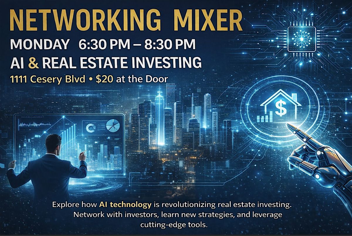 Jacksonville Team's DriveThriveVibe Networking Mixer