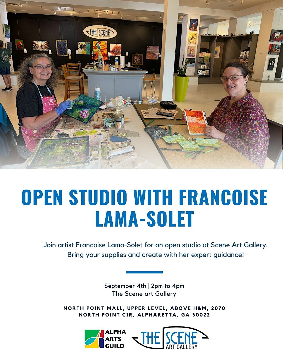 Open Studio with Francoise Lama-Solet