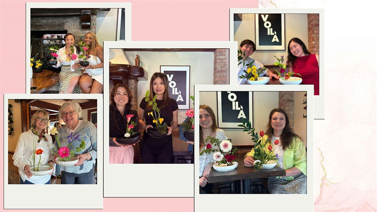 Flower Arrangement Class: Ikebana  & Pastry