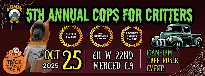 5th Annual Cops for Critters Car Show