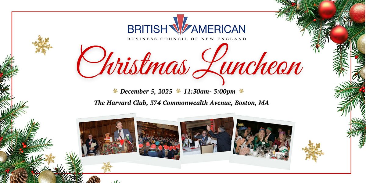 BABCNE's 37th Annual Christmas Luncheon
