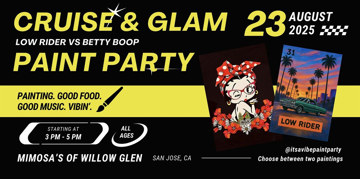 Cruise and Glam Paint Party