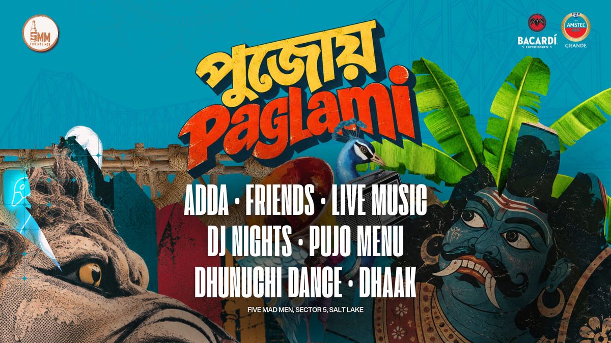Pujoe Paglami & Navaratri Celebrations at Five Mad Men at Five Mad Men ...