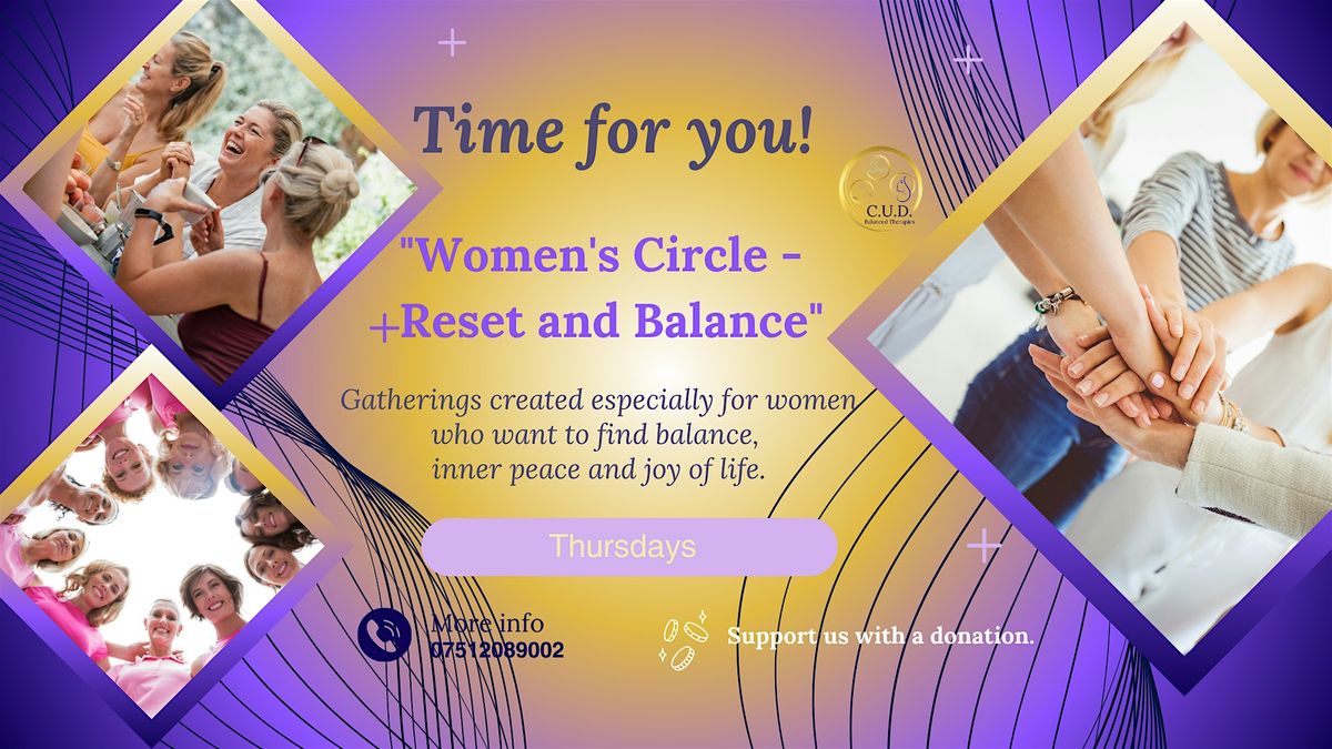 "Women's Circle - Reset and Balance" - Time for You!