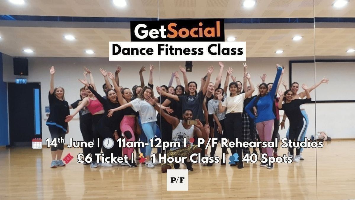 GetSocial Dance Fitness Class | Meet New People &amp; Make Friends (20s\u201340s) \ud83d\udc83