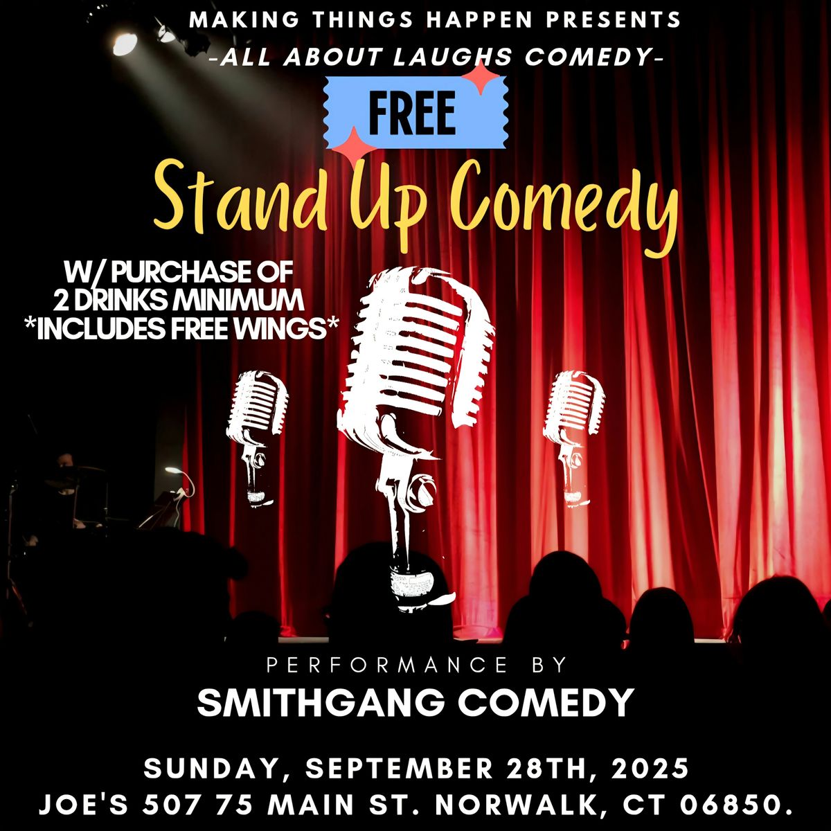All About Laughs Comedy Show
