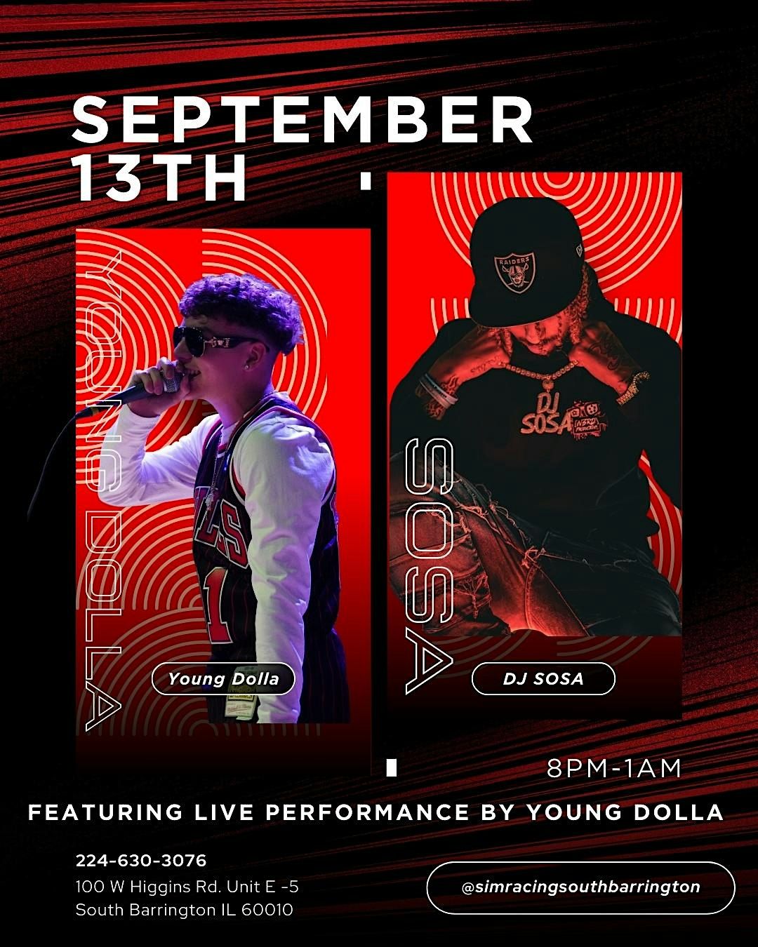DJ SOSA FEATURING A LIVE PERFORMANCE BY YOUNG DOLLA