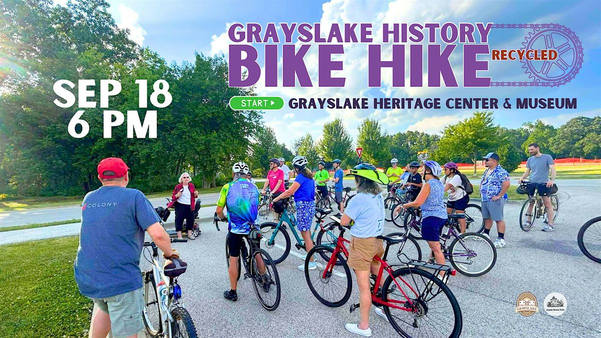 Grayslake History Bike Hike Recycled