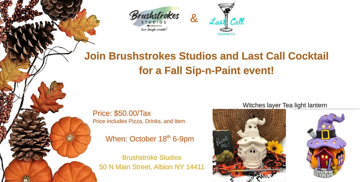 Fall Sip-N-Paint Event