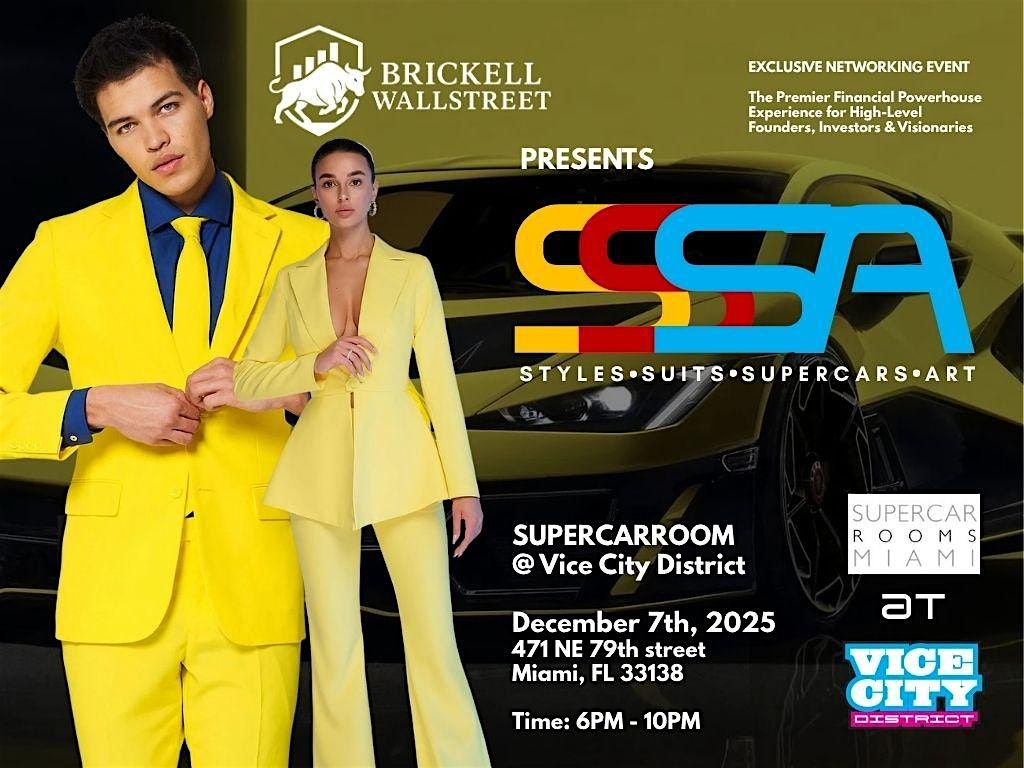 Styles, Suits, Supercars & Art