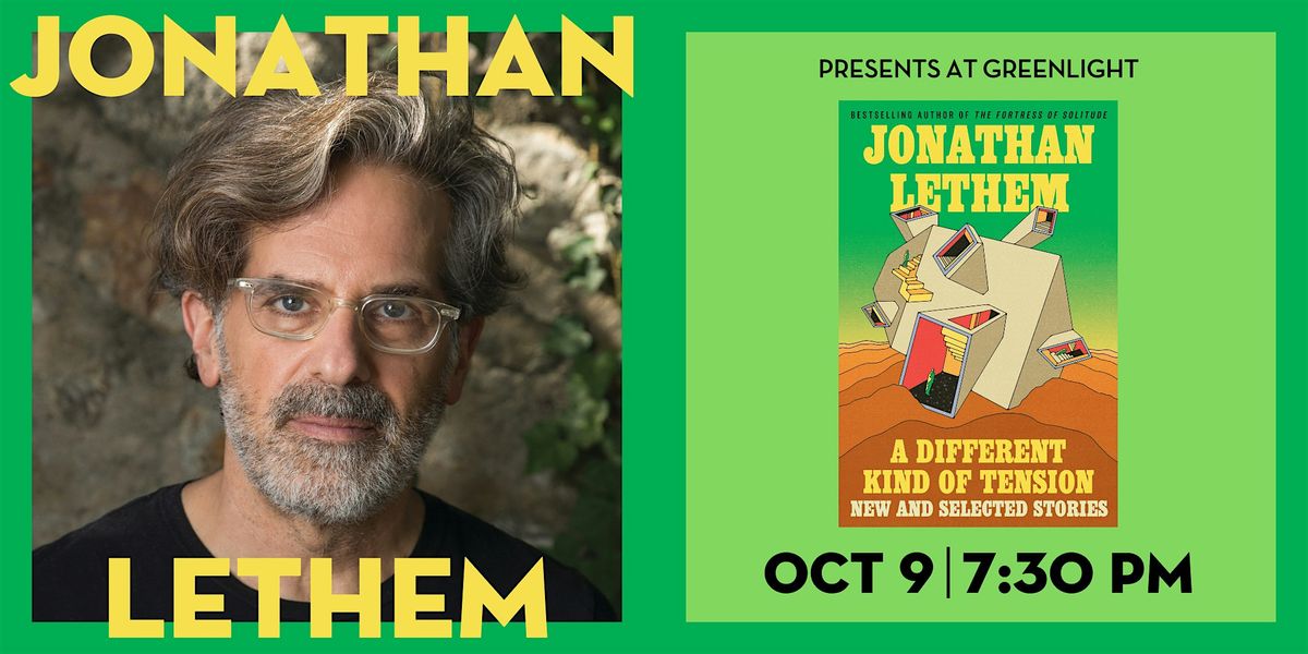 Book Event: Jonathan Lethem with Eugene Lim