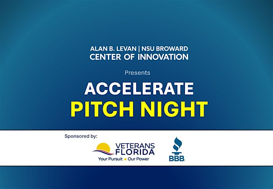 Accelerate Pitch Night