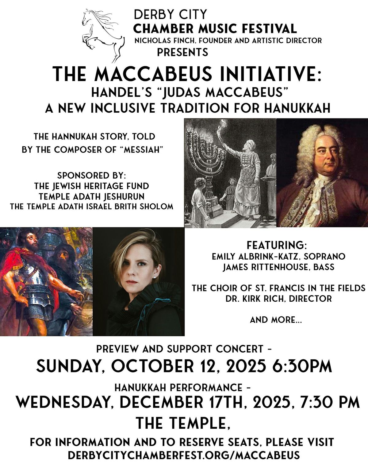 DCCMF - The Maccabeus Initiative, Support Concert
