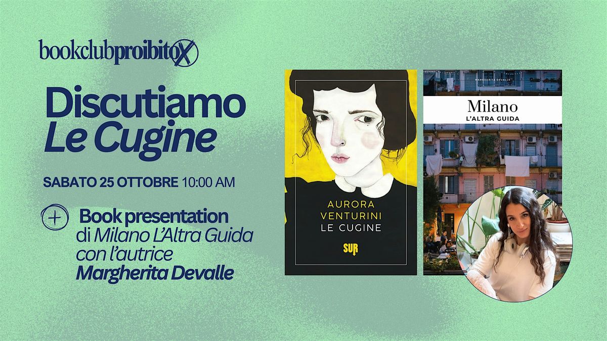 Bookclub Proibito: Le Cugine + special guest