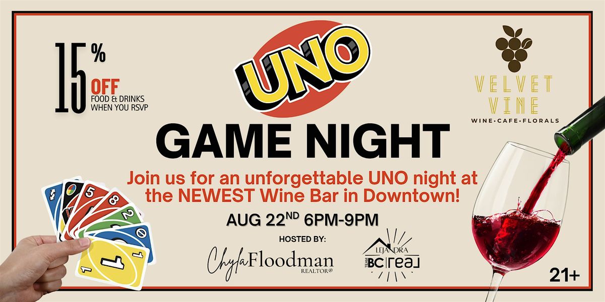 UNO Night Out: Cards, Connections & Chill Vibes!