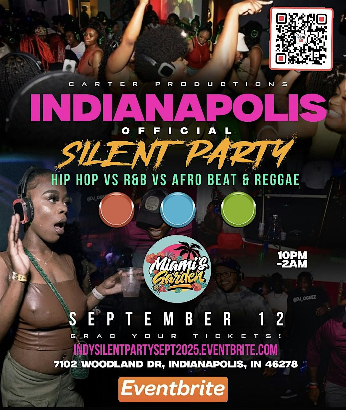 INDIANAPOLIS OFFICIAL SILENT PARTY