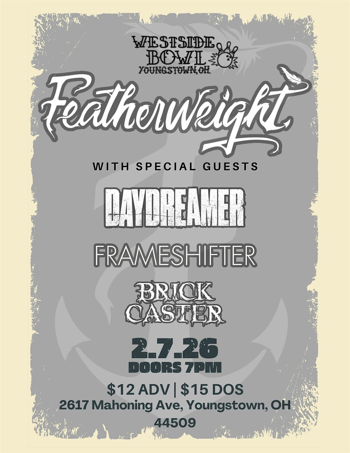 Featherweight\/Daydreamer\/Frameshifter\/Brick Caster