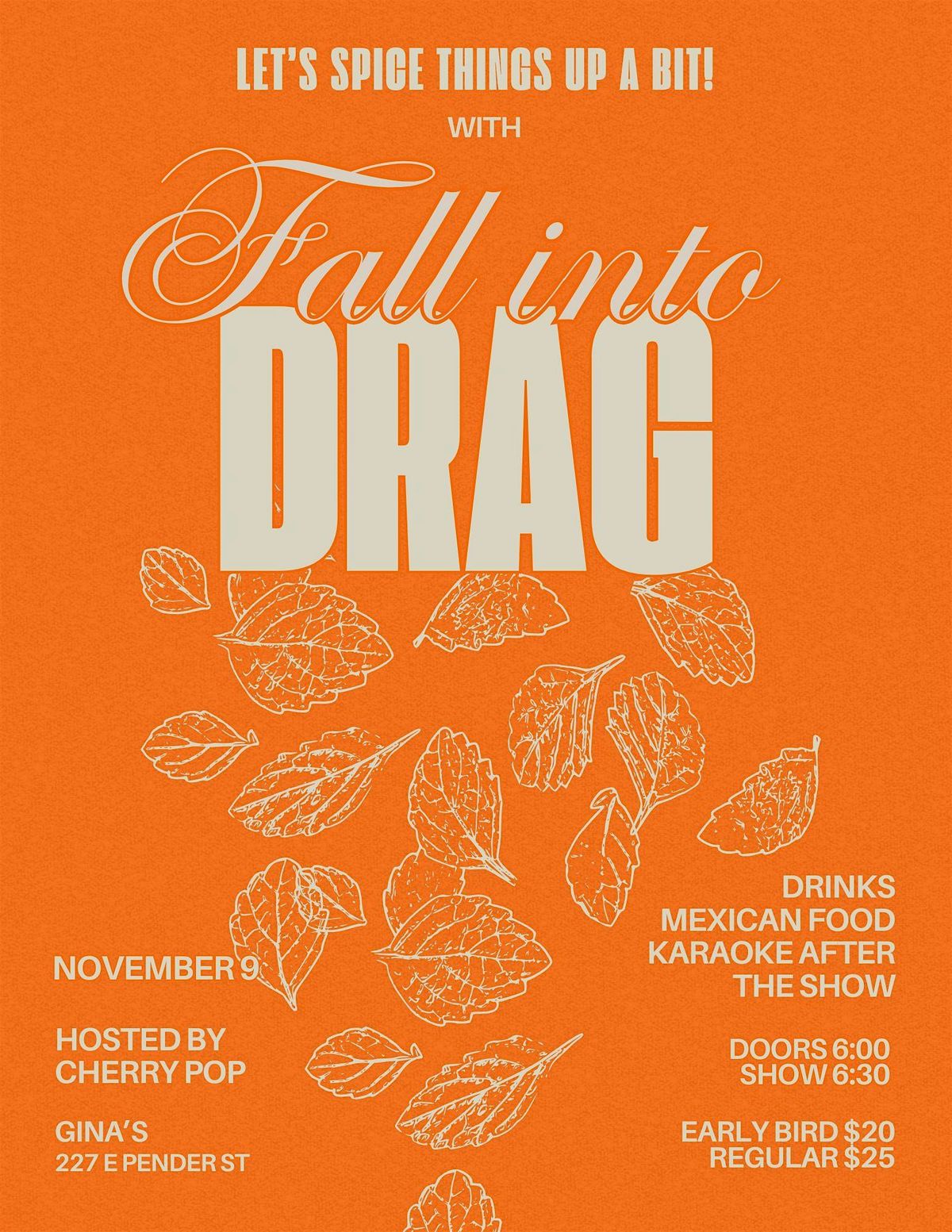 Fall into Drag