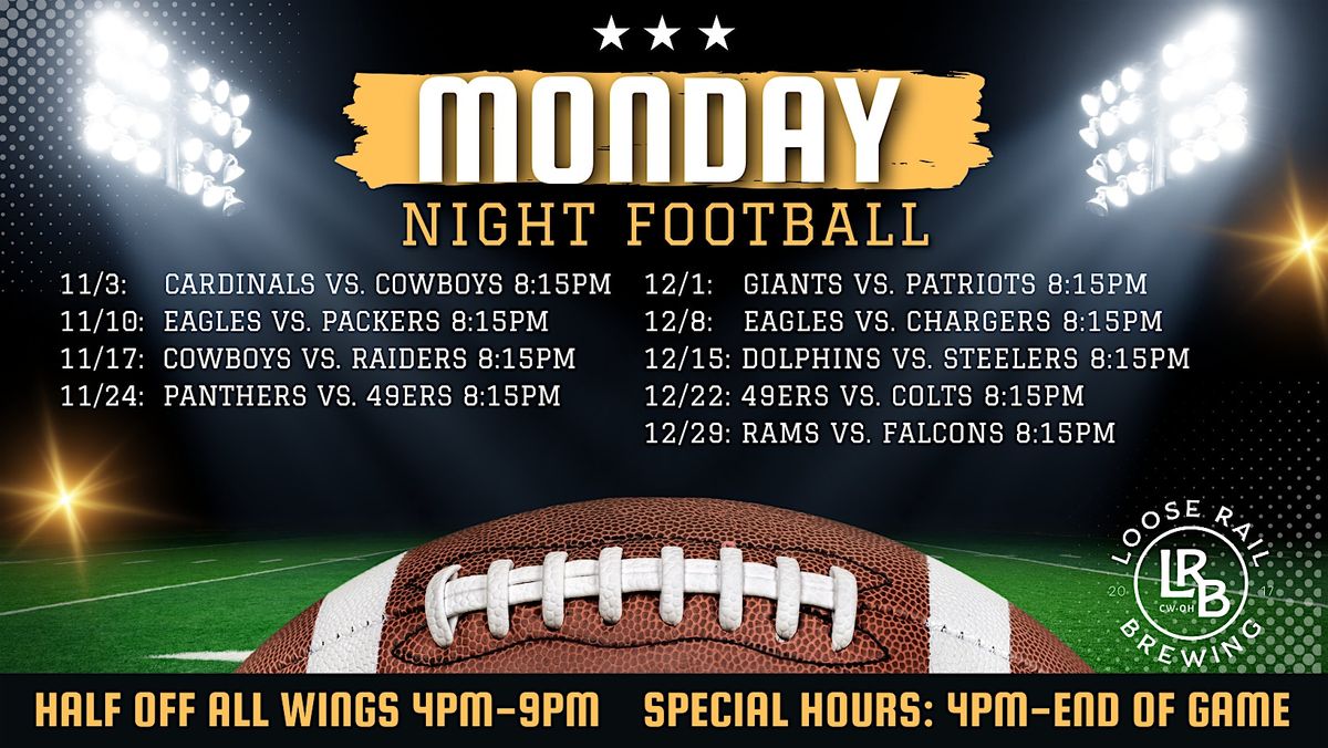 Monday  Night Football & Half Off Wings