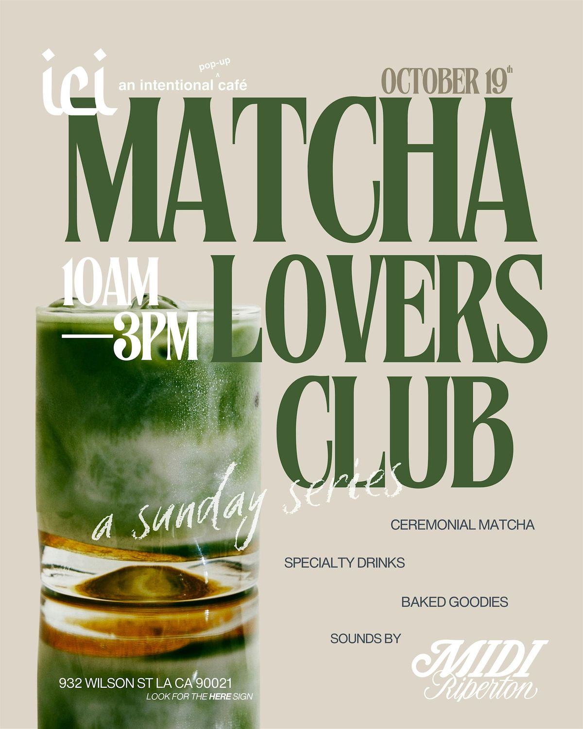 MATCHA LOVERS CLUB