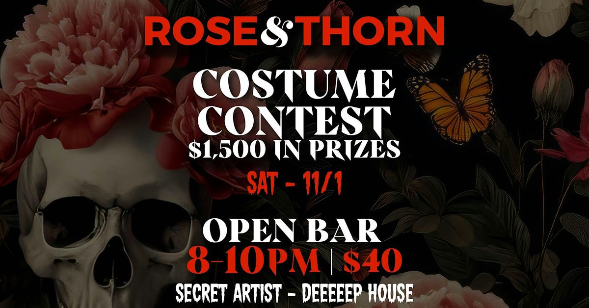 Rose & Thorn Presents: Costume Contest at Skulls & Roses