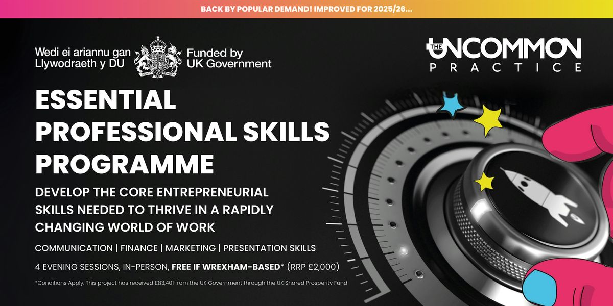Essential Professional Skills Training Programme: Dec\/Jan Evening Sessions