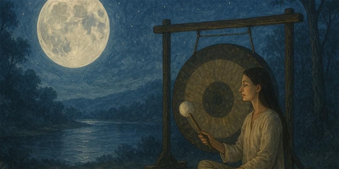 Full Moon Gong Session: Awaken Through Sacred Sound