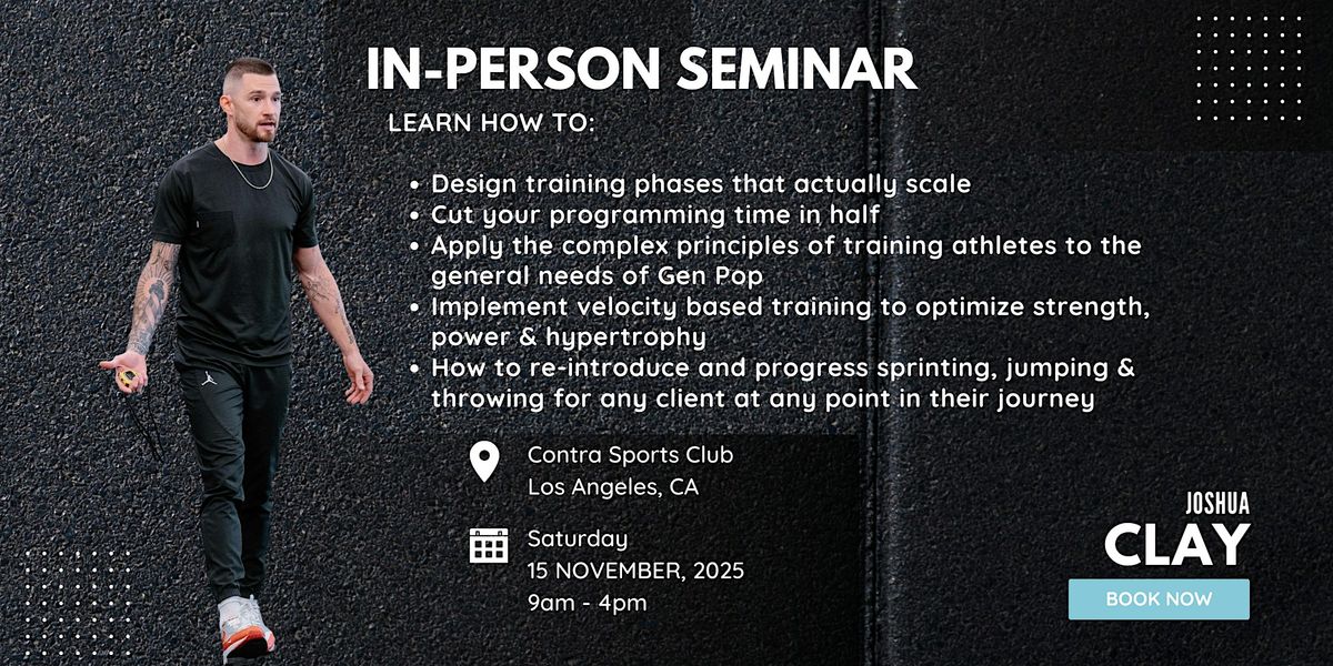 Developing Athleticism for Gen Pop