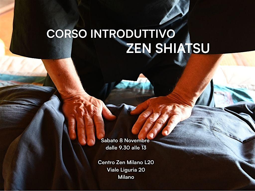 Corso Introduttivo Zen Shiatsu - Prima lezione gratuita