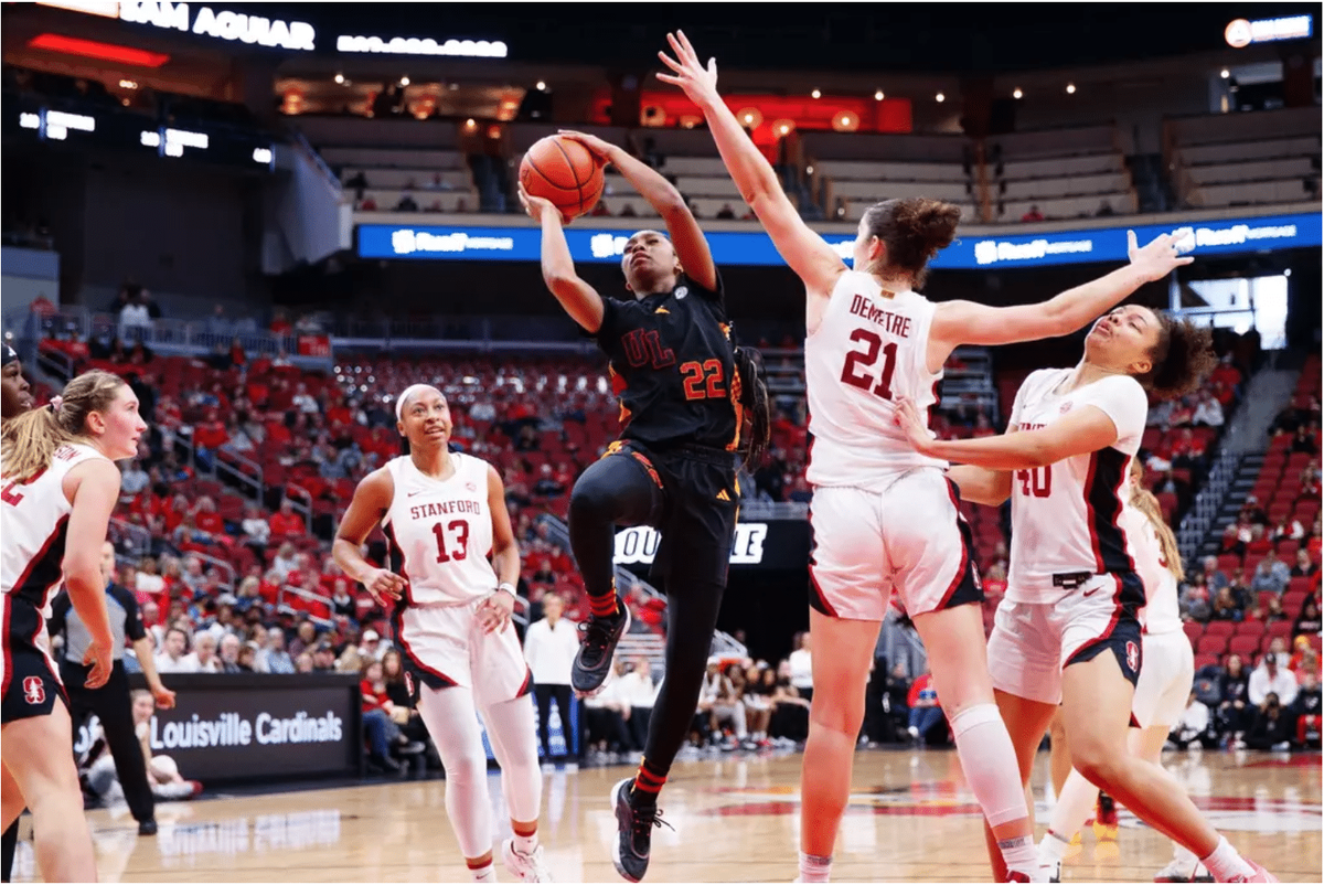 Louisville Cardinals at Stanford Cardinal Womens Basketball at Maples Pavilion