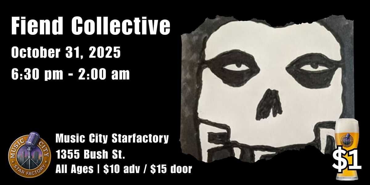 Fiend Collective - Live at Music City Starfactory | Horror Punk