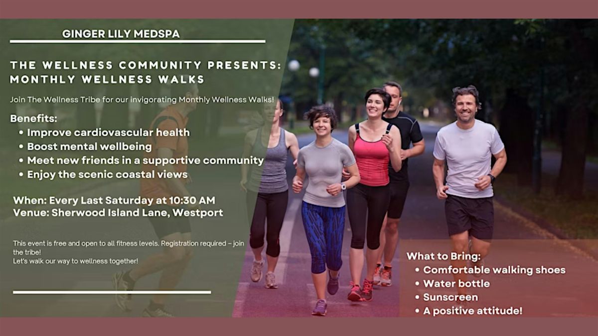 Monthly Walk with The Wellness Community
