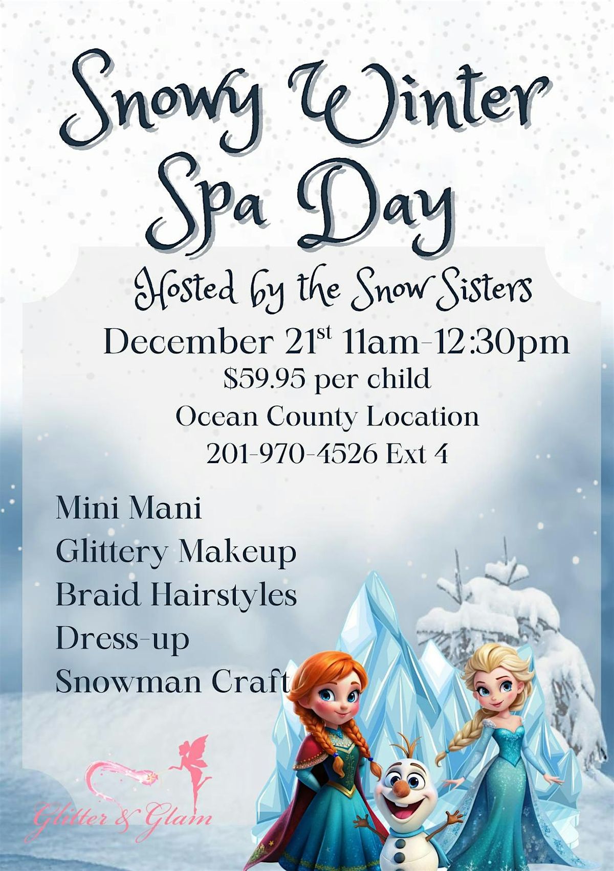 Snowy Spa Day With The Snow Sisters! Tom\u2019s River