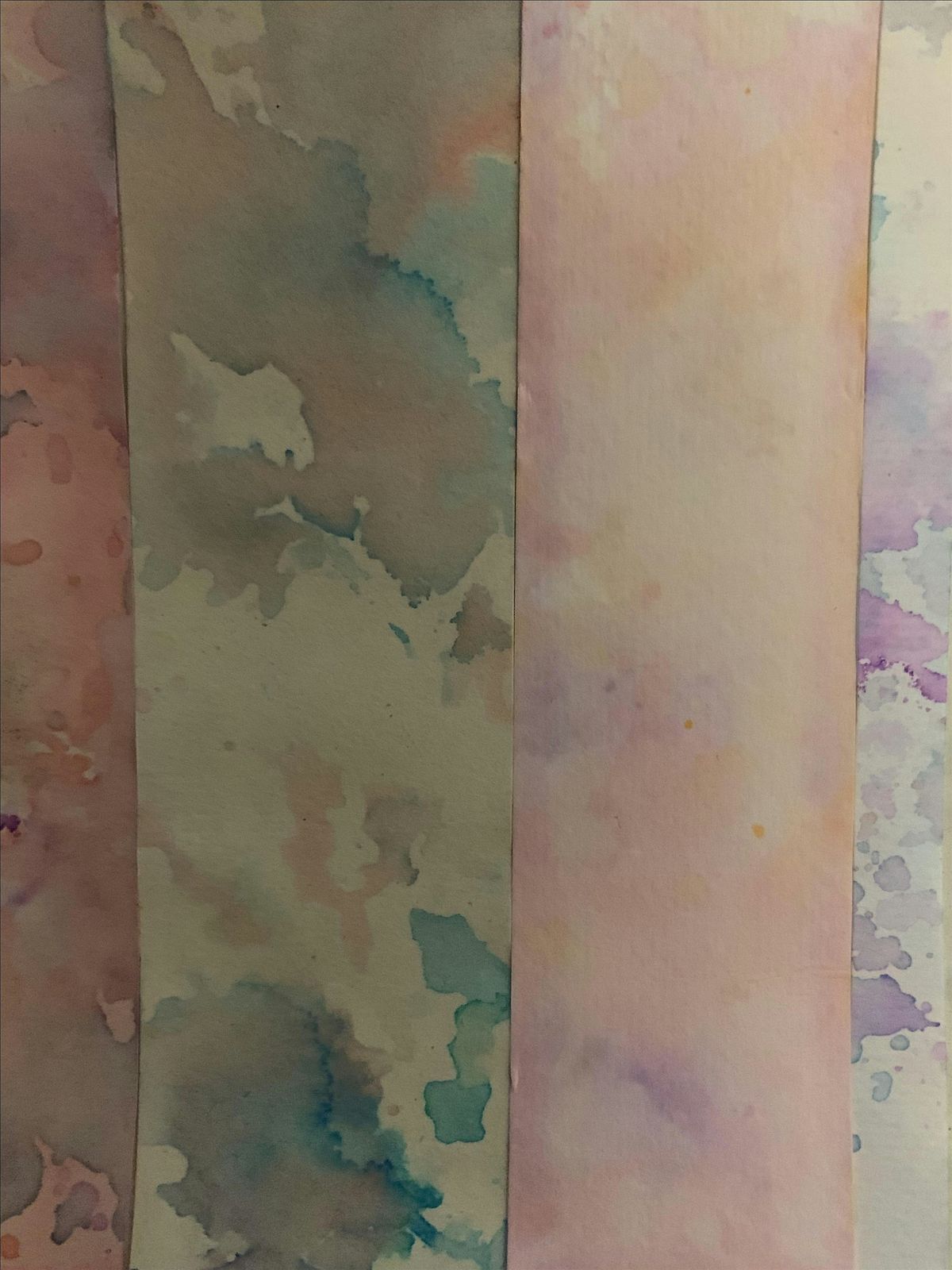 Craft faux-watercolour gifts