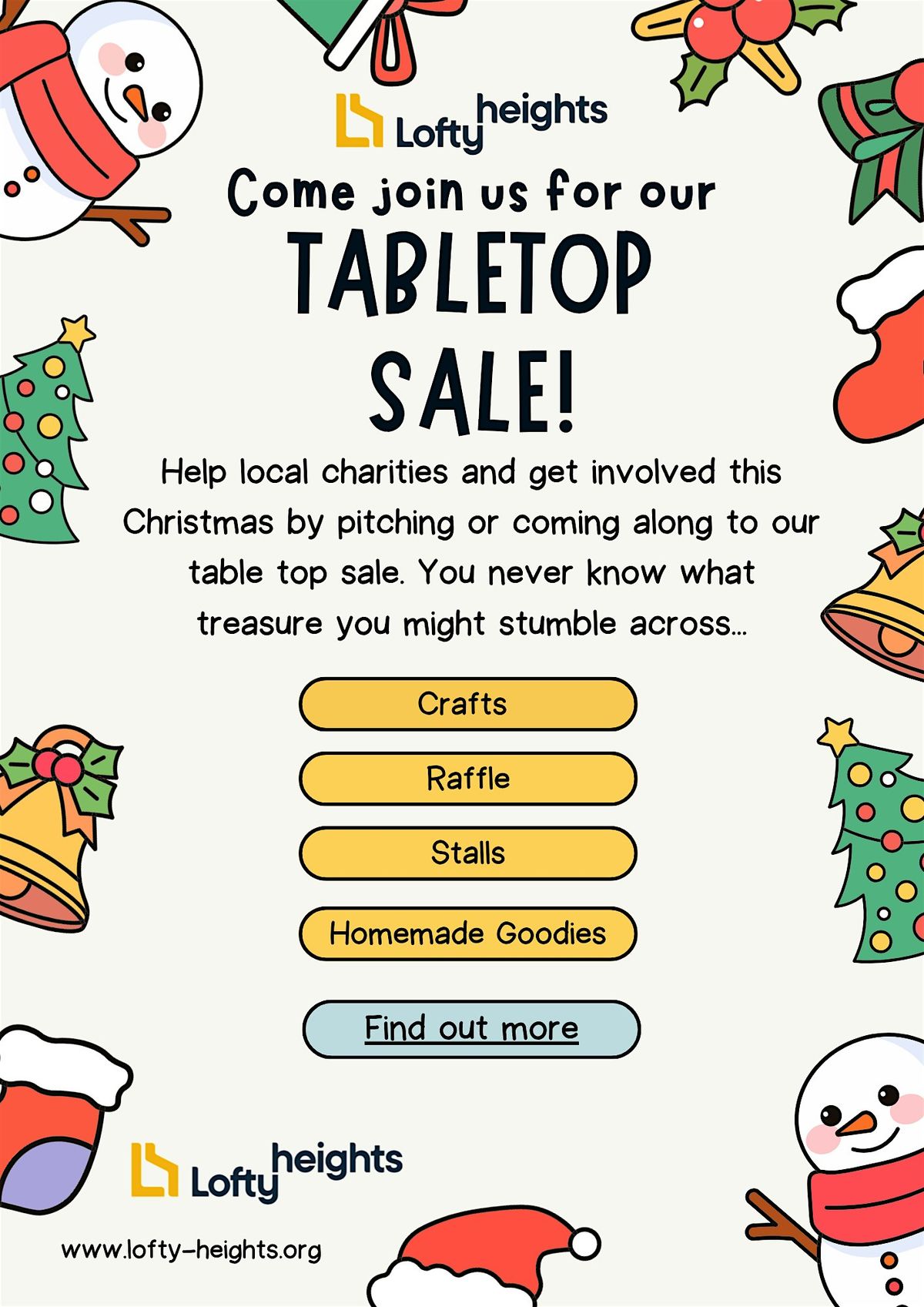 Festive Tabletop sale