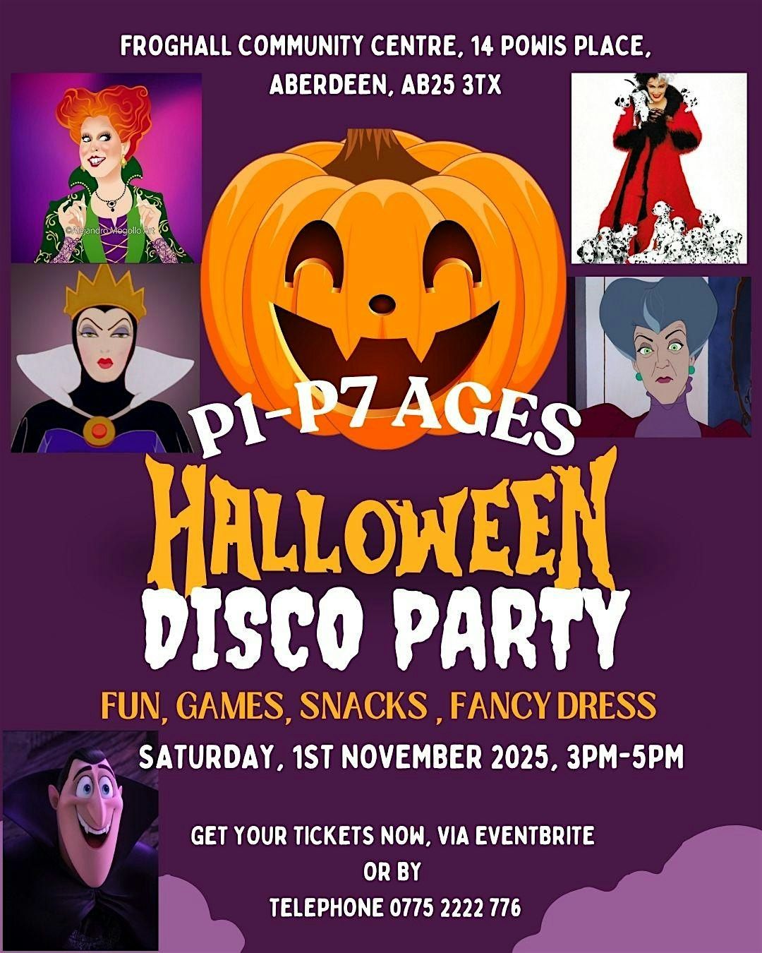 Halloween Disco Party for Primary School children